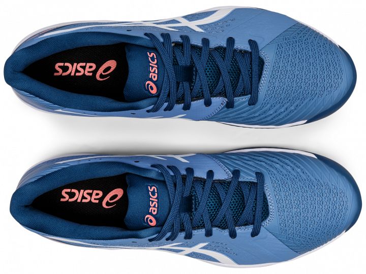 ASICS Solution Swift FF Clay Blue Harmony / White