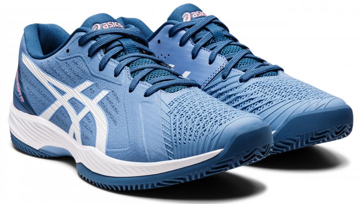 ASICS Solution Swift FF Clay Blue Harmony / White