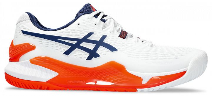 ASICS Gel-Resolution 9 White / Blue Expanse
