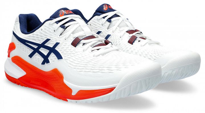 ASICS Gel-Resolution 9 White / Blue Expanse