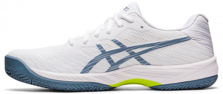 ASICS Gel-Game 9 Clay / OC - White / Steel Blue