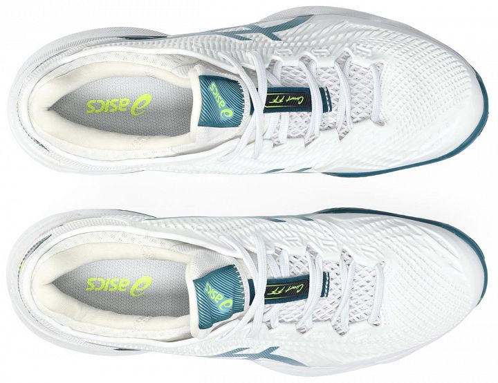 ASICS Court FF 3 Clay White / Gris Blue
