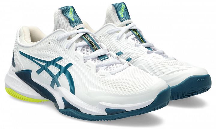 ASICS Court FF 3 Clay White / Gris Blue