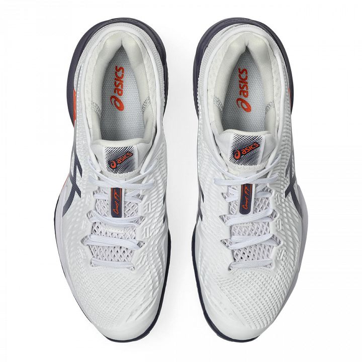 ASICS Court FF 3 Clay White / Greyish Purple