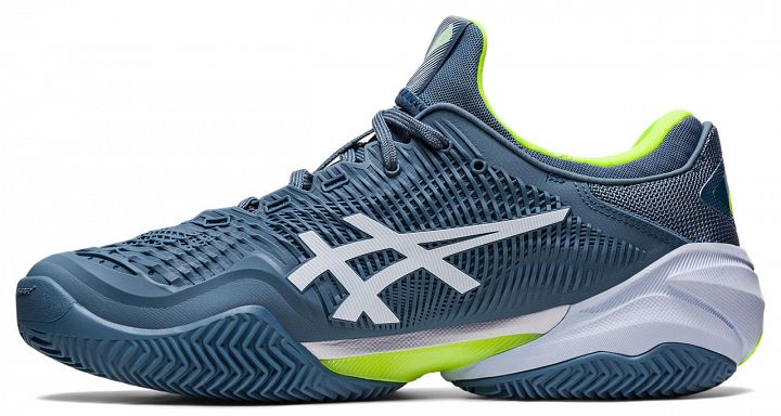 ASICS Court FF 3 Clay Steel Blue / White