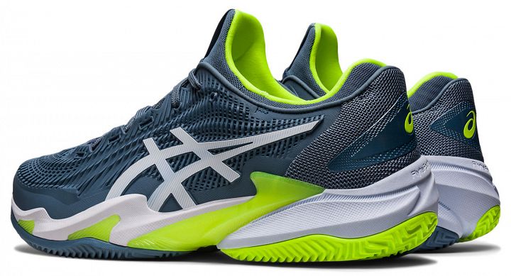 ASICS Court FF 3 Clay Steel Blue / White
