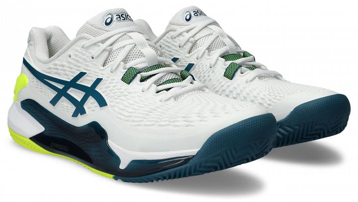 ASICS Gel-Resolution 9 Clay White / Restful Teal