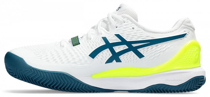 ASICS Gel-Resolution 9 Clay White / Restful Teal