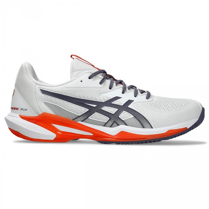 ASICS Solution Speed FF 3 White / Greyish Purple