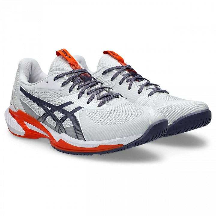 ASICS Solution Speed FF 3 White / Greyish Purple