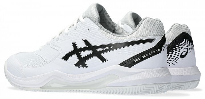 ASICS Gel-Dedicate 8 Clay White / Black