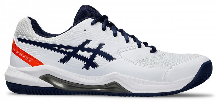 ASICS Gel-Dedicate 8 Clay White / Blue Expanse