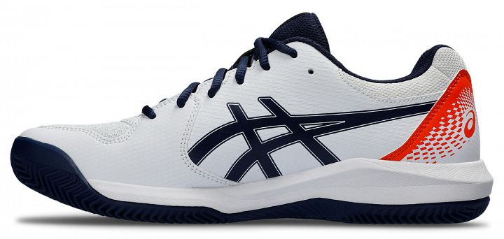 ASICS Gel-Dedicate 8 Clay White / Blue Expanse