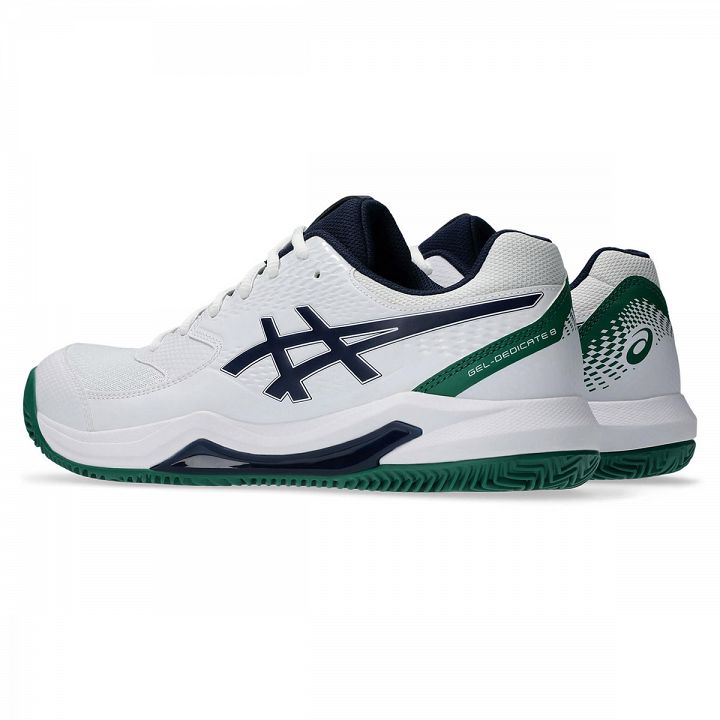 ASICS Gel-Dedicate 8 Clay White / Midnight
