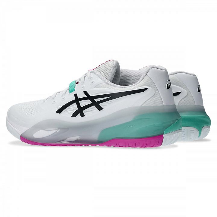 ASICS Gel-Resolution X White / Aurora Green