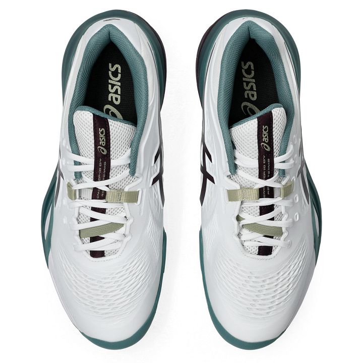 ASICS Gel-Resolution X White / Dark Aubergine