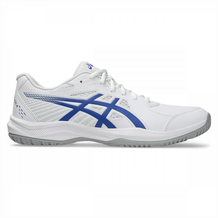 ASICS Court Slide 4 White / Dark Cobalt