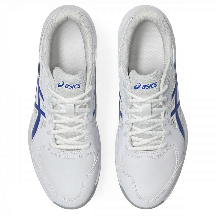 ASICS Court Slide 4 White / Dark Cobalt