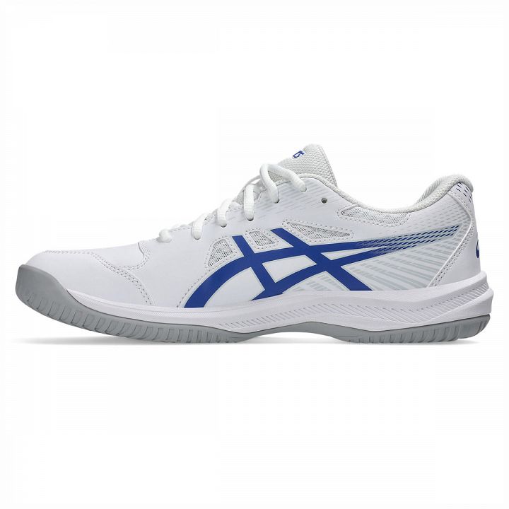 ASICS Court Slide 4 White / Dark Cobalt