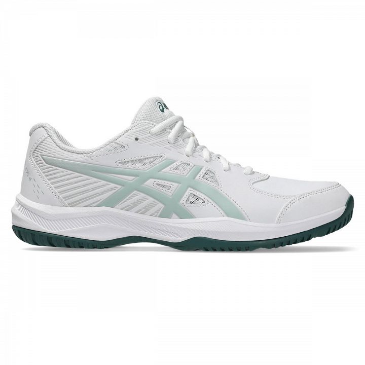 ASICS Court Slide 4 White / Cold Moss