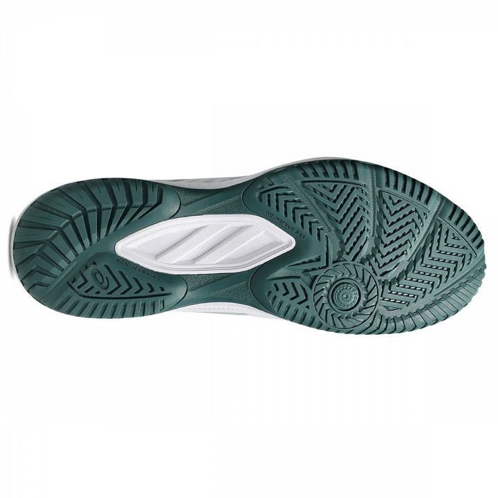 ASICS Court Slide 4 White / Cold Moss