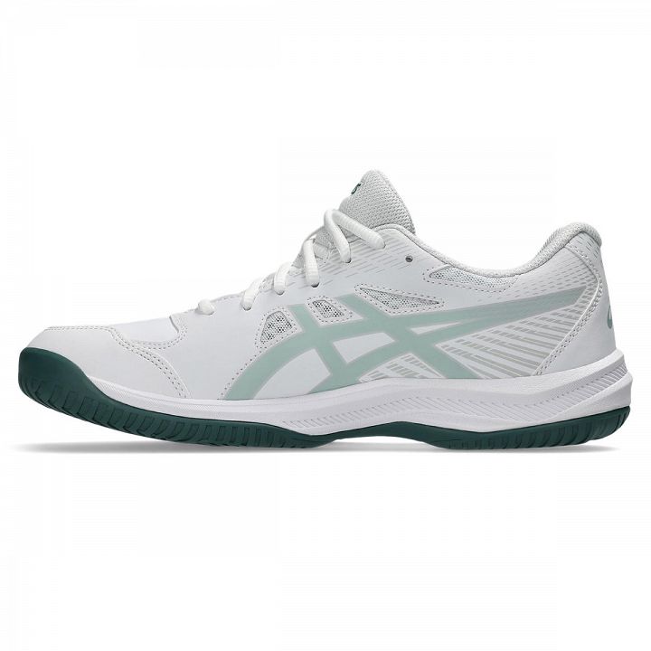 ASICS Court Slide 4 White / Cold Moss