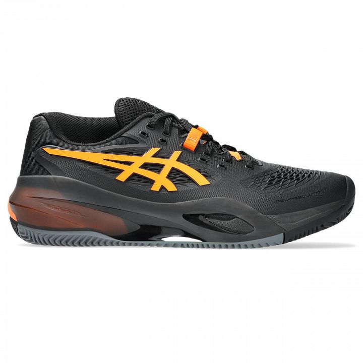 ASICS Gel-Resolution X Clay Black / Shocking Orange