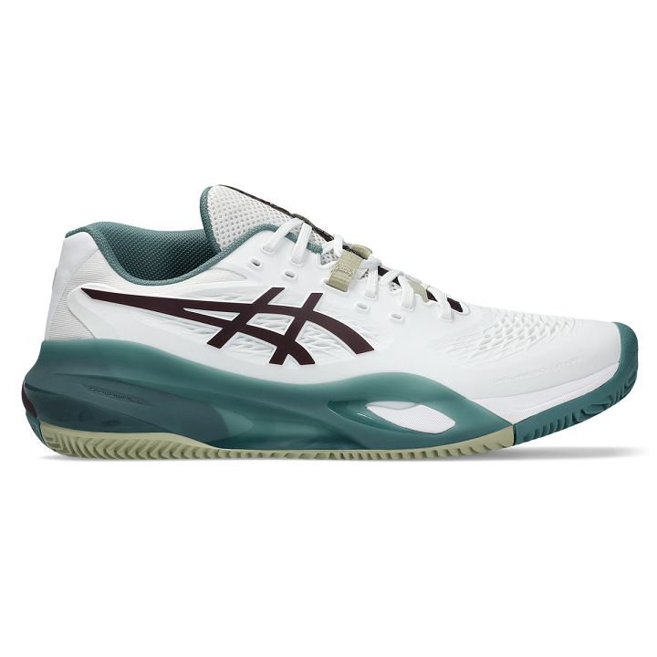 ASICS Gel-Resolution X Clay White / Dark Aubergine