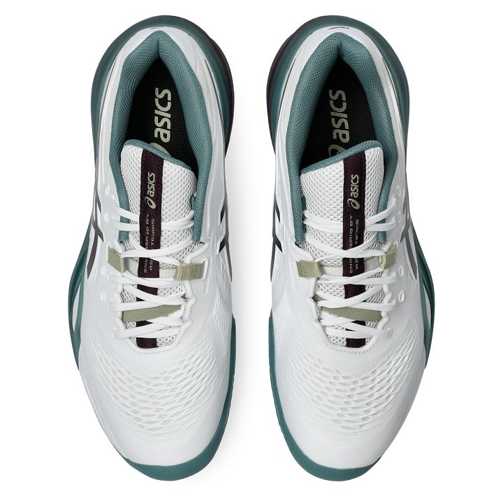 ASICS Gel-Resolution X Clay White / Dark Aubergine