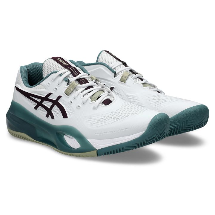 ASICS Gel-Resolution X Clay White / Dark Aubergine