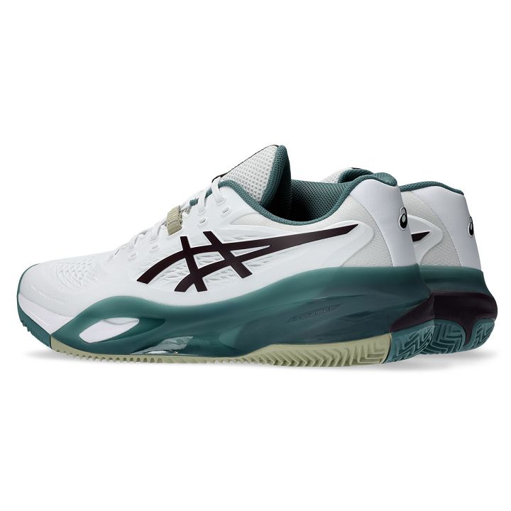 ASICS Gel-Resolution X Clay White / Dark Aubergine
