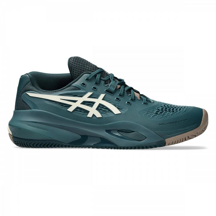 ASICS Gel-Resolution X Clay Saxon Green / Birch