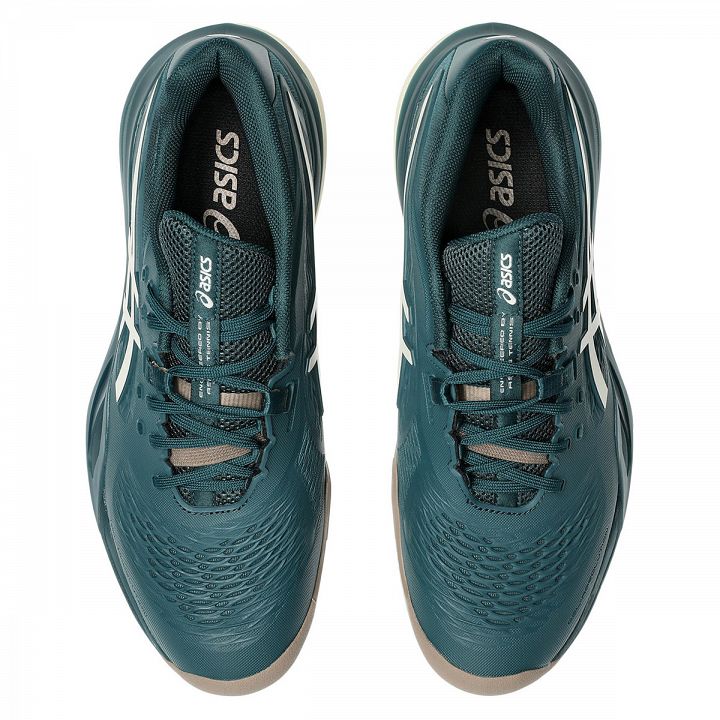 ASICS Gel-Resolution X Clay Saxon Green / Birch