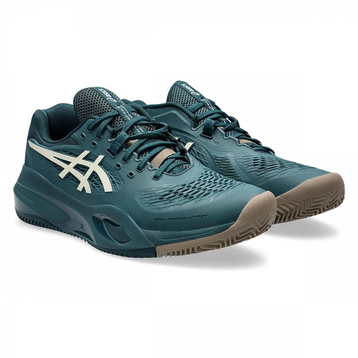ASICS Gel-Resolution X Clay Saxon Green / Birch