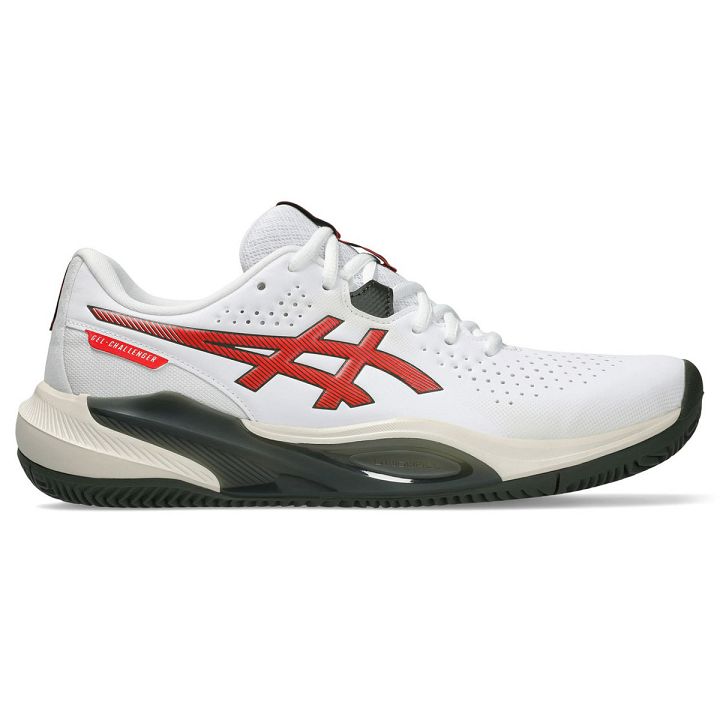 ASICS Gel-Challenger 15 Clay White / Cherry Tomato
