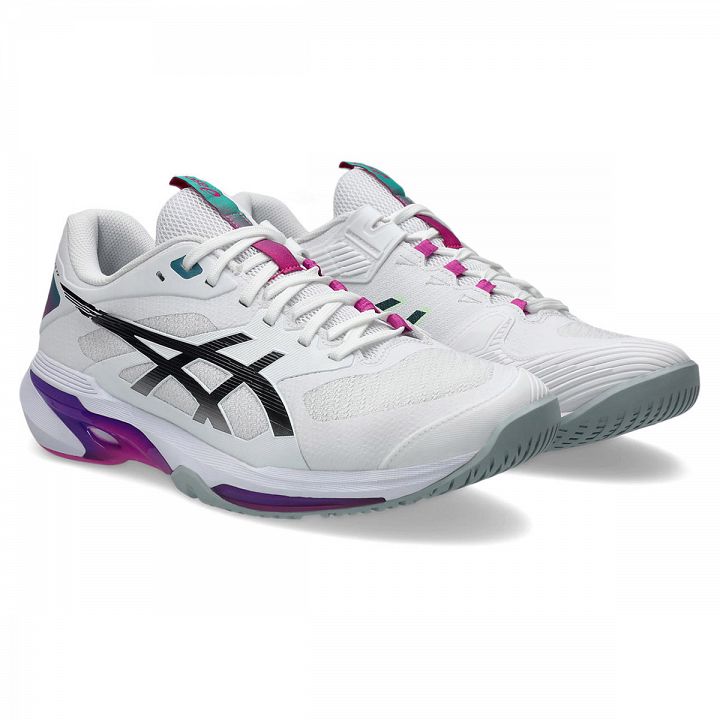 ASICS Solution Speed FF 4 White / Digital Sakura