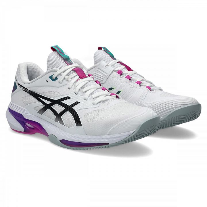 ASICS Solution Speed FF 4 Clay White / Digital Sakura