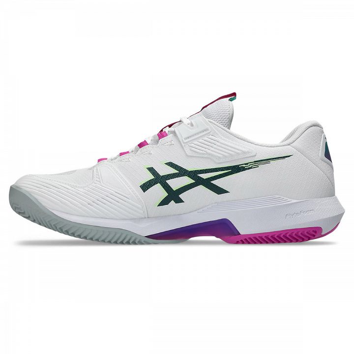 ASICS Solution Speed FF 4 Clay White / Digital Sakura