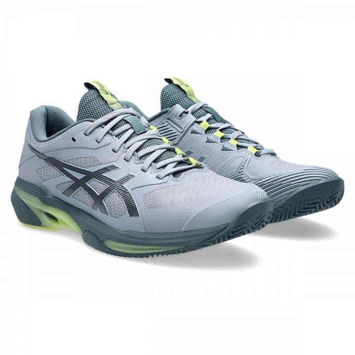 ASICS Solution Speed FF 4 Clay Grey Blue / Ironclad