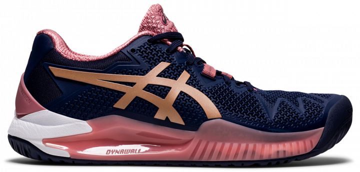 ASICS Gel-Resolution 8 Peacoat / Gold Rose