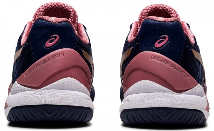 ASICS Gel-Resolution 8 Peacoat / Gold Rose