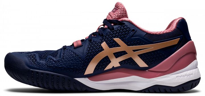 ASICS Gel-Resolution 8 Peacoat / Gold Rose