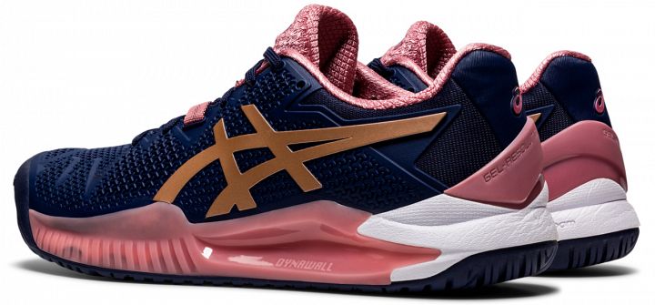ASICS Gel-Resolution 8 Peacoat / Gold Rose