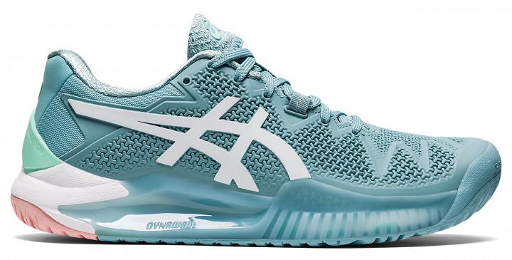 ASICS Gel-Resolution 8 Smoke Blue / White
