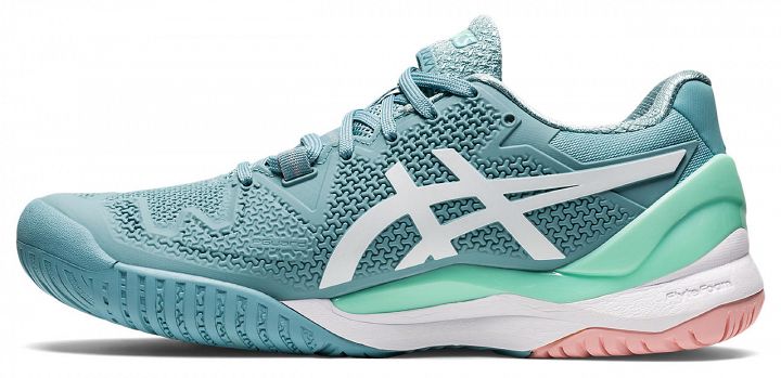ASICS Gel-Resolution 8 Smoke Blue / White