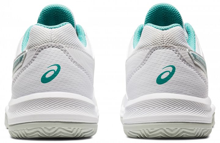 ASICS Gel-Dedicate 6 Clay White / Techno Cyan