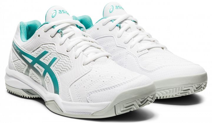 ASICS Gel-Dedicate 6 Clay White / Techno Cyan