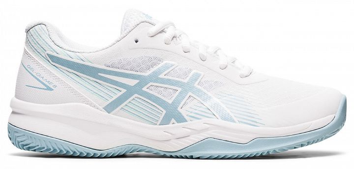 ASICS Gel-Game 8 Clay / OC - White / Smoke Blue