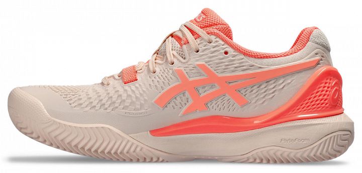 ASICS Gel-Resolution 9 Clay Pearl Pink / Sun Coral