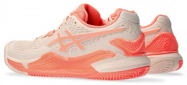 ASICS Gel-Resolution 9 Clay Pearl Pink / Sun Coral